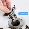 thumbnail image 2 of nipocaio 2 Pieces, Universal Head Leakage Plug, Anti-Blocked Drain Filter, Silver, Brown, 2 of 5