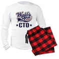 thumbnail image 6 of CafePress - Techology Officer CTO - Men's Long Sleeve Light Pajama Set, 6 of 7