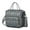 Grey-6, variant on Retro Tribal Rustic Cooler Bag - Artistic Large Insulated Tote for Men & Women