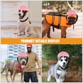 thumbnail image 4 of UPOUART Casco Para Perro Plástico Rosa Con Compacto Y Materiales Seguros Para Uso Prolongado, 4 of 8