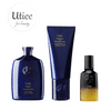 Oribe Shampoo and Conditioner for Brilliance & Shine Bundle and Gold Lust Nourishing Hair Oil (8.5/6.8/3.4)