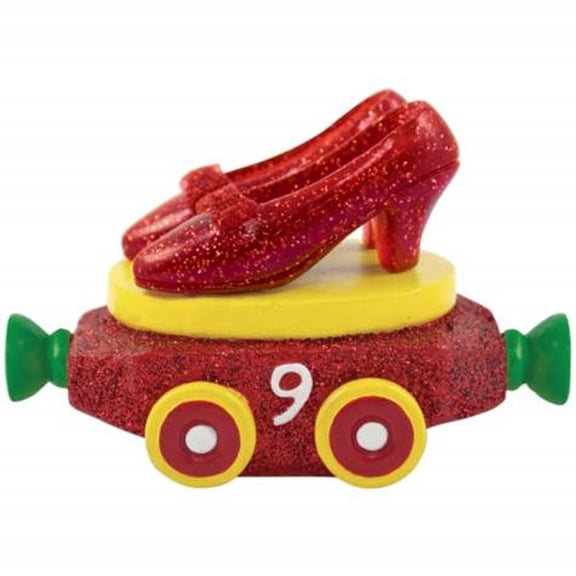 2 Inch Dorothy's Ruby Red Slippers on a Pedestal Birthday Figurine