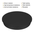 thumbnail image 3 of Uxcell 1Pcs High Temp Silicone Plug T Type Silicon Stopper Black 5.16x0.81x0.59", 3 of 7