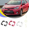 thumbnail image 5 of BrowQuartz 1Pair Door Grab Auto Pull Refit Aluminum Armrest Trim Roof Handle Vehicle Handles Fittings Replacement for 2005 2018 Silver, 5 of 6