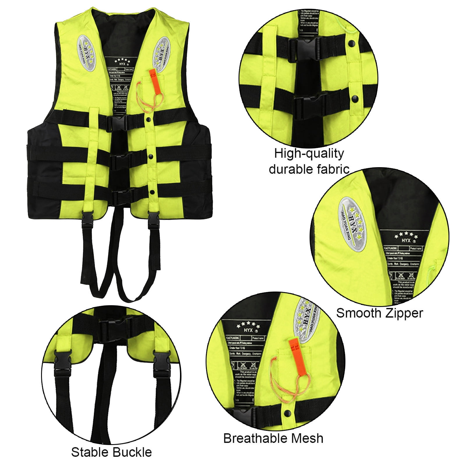 Life Jackets Water Sport Boating Jacket For Adults Outdoor Swim Vest
