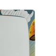 thumbnail image 2 of Ambesonne Mushroom Fitted Sheet, Sunny Playful Foliage, Twin XL Size, Multicolor, 2 of 2