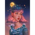 thumbnail image 1 of Pintura de diamantes (DE9282) Cuadro de pared de diamantes de imitación de chica fresca cuadrada DIY (IH982) 30x40cm FLhrweasw Nuevo, 1 of 1