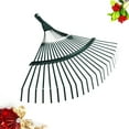 thumbnail image 4 of MasteelfCA 22 Teeth Leaf Rake Practical Garden Cleaning Tool Cleaner for Grass Weed (Random Color), 4 of 8