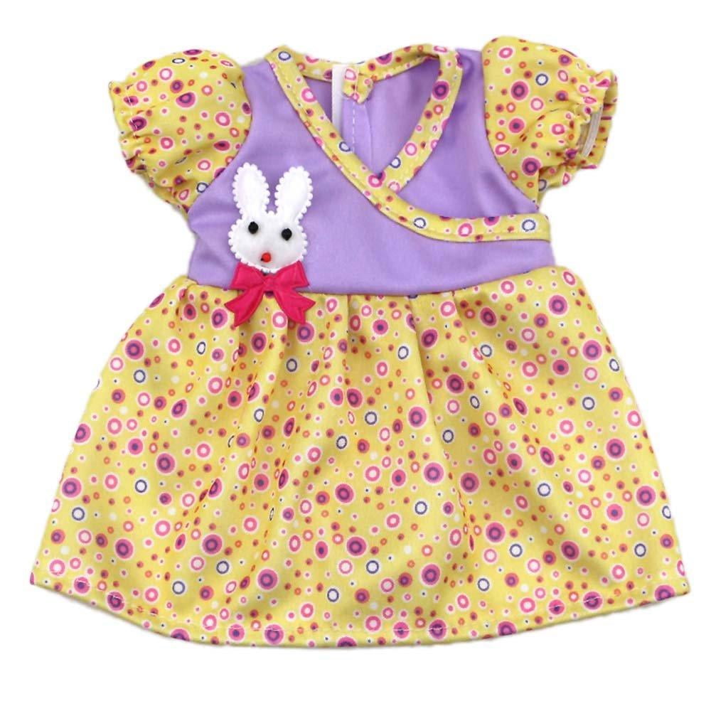 doll dress clothes for baby bitty doll , aoful small rabbit decoration