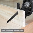 thumbnail image 4 of 32Pcs 4/6/9 Inch Reciprocating Saw Blade Set High Hardness Steel Pruning Saw Blade Sharp High Precision Cutting Saw Blades with Storage Bag for Cutting Wood Plastic Metal, 4 of 9