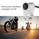 thumbnail image 2 of Interruptor de encendido/apagado de aluminio Ndcxsfigh para manillar de motocicleta 7/8 pulgadas con LED plata, 2 of 8