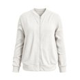 thumbnail image 4 of cocolona Womens Zipper Cardigan Sweater Trendy Crew Neck Long Sleeve Casual Sweater Knit Warm Fall Winter Cardigan, 4 of 6