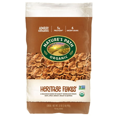 Natures Path Organic Heritage Flakes Cereal Ancient Grains 32 (Best Low Carb Cereal Uk)