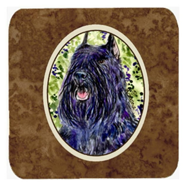 Carolines Treasures SS8853FC Bouvier des Flandres Foam Coasters- Set - 4
