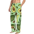 thumbnail image 2 of Balery Men'S Avocado With Seeds Pants,Sleepwear Pants,Pajama Pants,Pj Bottoms Drawstring And Pockets-Small, 2 of 9