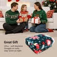 thumbnail image 6 of Cozy Printed Throw Christmas Blanket - 300 GSM Fleece Throw Size for Home Decoration, Ultra Soft Blanket (Throw - 50" x 60") - I, 6 of 6