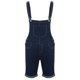 thumbnail image 2 of Hombres Casual Moda Sólido Pecho Bolsillo Denim Pantalones Cortos Rasgados Tipo Recto Monos, 2 of 5