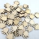 thumbnail image 2 of 100pcs Madera Adorno La Mano De Confección De Tarjetas DIY Crafts BLESIY adornos de madera para manualidades, 2 of 8