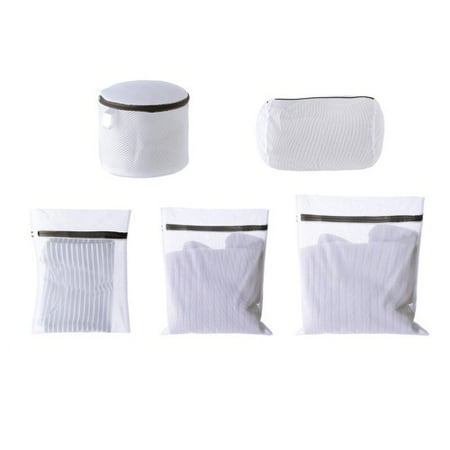 

UDIYO Washing Pouchs 5Pcs Convenient Super Soft Great Comfortable Touch Anti-twisting Bra Net Bags