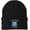 Black, variant on Coast Guard Veteran Embroidered Beanie | USA Military Patriotic Winter Knit Hat for Men & Women (Black)
