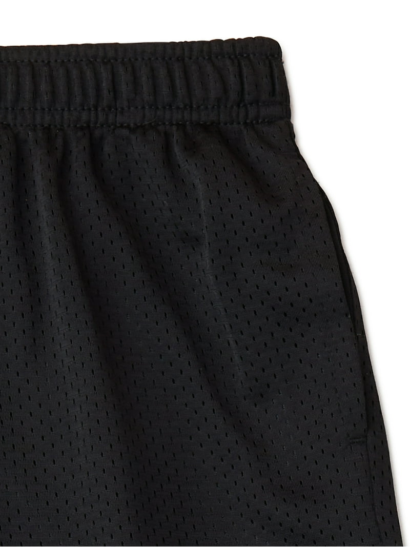 Athletic Works Boys Mesh Shorts, 3-Pack, Sizes 4-18 & Husky