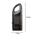 thumbnail image 4 of Linterna Seguridad Compacta Con Solar 3LED Accesorios para Acampar (negro), 4 of 8