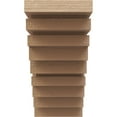 thumbnail image 2 of 6"W x 12"D x 12"H Classic Landon Rough Cedar Woodgrain TimberThane Corbel, Primed Tan, 2 of 6