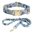 thumbnail image 1 of Collar para perro niña, lindo collar floral para perro con lazo de flor desmontable y correa a juego, 1 of 5