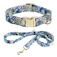 thumbnail image 1 of Collar para perro Gseagtia Girl, lindo collar floral para perro con lazo de flor desmontable y correa a juego, 1 of 5