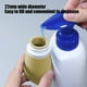 thumbnail image 5 of Set de Botellas de Plástico de 60 Ml para Muestras de Cosméticos: Champú y Gel de Ducha. Botellas de Plástico para Viaje. Lavado Portátil con Tapa Abatible para Facilitar El Uso., 5 of 6