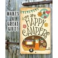 thumbnail image 3 of Metal Sign - We Are Happy Campers - Durable Metal Sign - Use Indoor/Outdoor - Makes a Great Trailer, RV, and Camp Decor (8" x 12"), 3 of 5