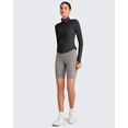 thumbnail image 5 of G4Free BareFeel Cropped Jackets for Women Slim Fit Full Zip Up Workout Athletic Track Jackets with Thumb Holes for Yoga, 5 of 8