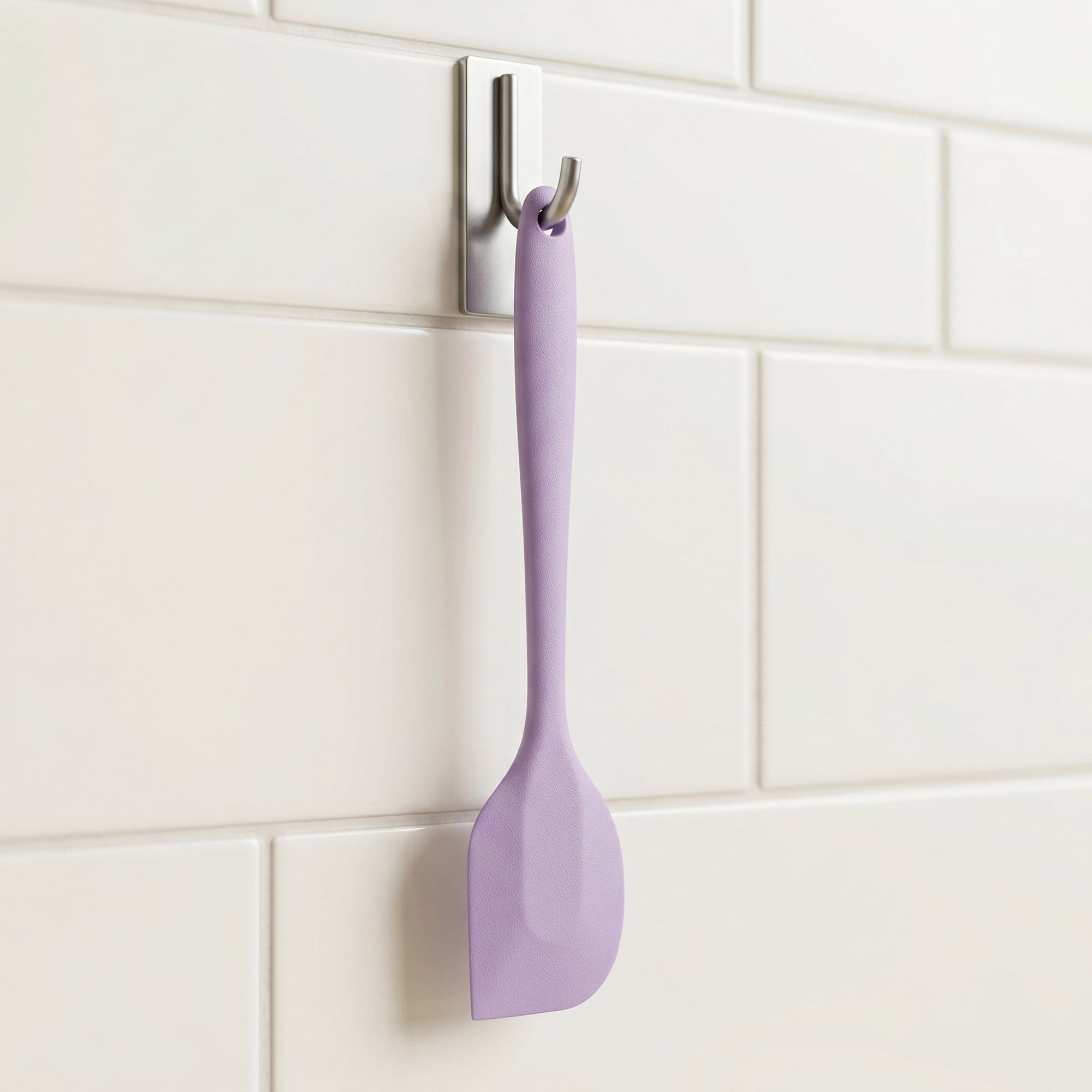 Unique Bargains 3Pcs Heat-Resistant Cooking Utensils Kitchen Spatula Set Purple