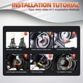 thumbnail image 2 of 2 bombillas LED para faros delanteros de coche IP68 a prueba de agua de 50 W., 2 of 8