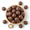 thumbnail image 2 of NY SPICE SHOP Belgian Dark Chocolate Covered Malt Balls - 08 Ounce - Dark Chocolate Malted Milk Balls - Cocoa-Coated Malt Crunch Bites - Dark Chocolate Malt Ball Holiday Snacks, 2 of 7