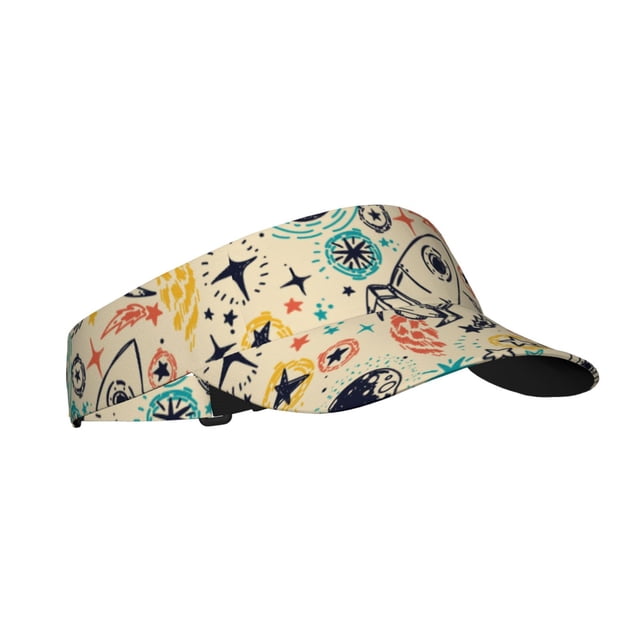 Balery Rockets Gorra deportiva con visera ajustable para mujer y hombre (talla única)