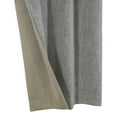 thumbnail image 4 of Loft Living Duet Blackout Grommet Indoor Curtain 52 x 84 in Grey, 4 of 7
