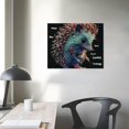 thumbnail image 4 of Orinice Hedgehog Fine Art Aesthetic Poster & Print Wall Painting for Classroom Kitchen Office Farmhouse Bathroom Room Decor Pictures Wall Art Painting Canvas Wall Art Living Room Bedroom Home, 4 of 6