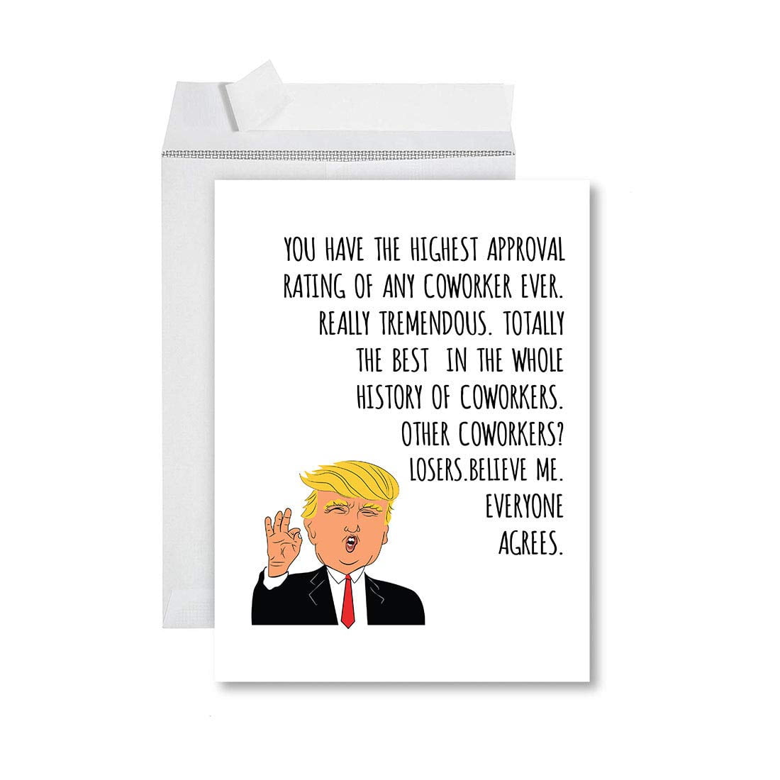 Andaz Press Funny Jumbo Retirement Card With Envelope , Greeting Card