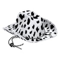 thumbnail image 3 of Western Cowboy Party Hat Cap Cow Printed Sturdy Classic Style for All Day Wear Salvador Sombrero de vaquero occidental, 3 of 8