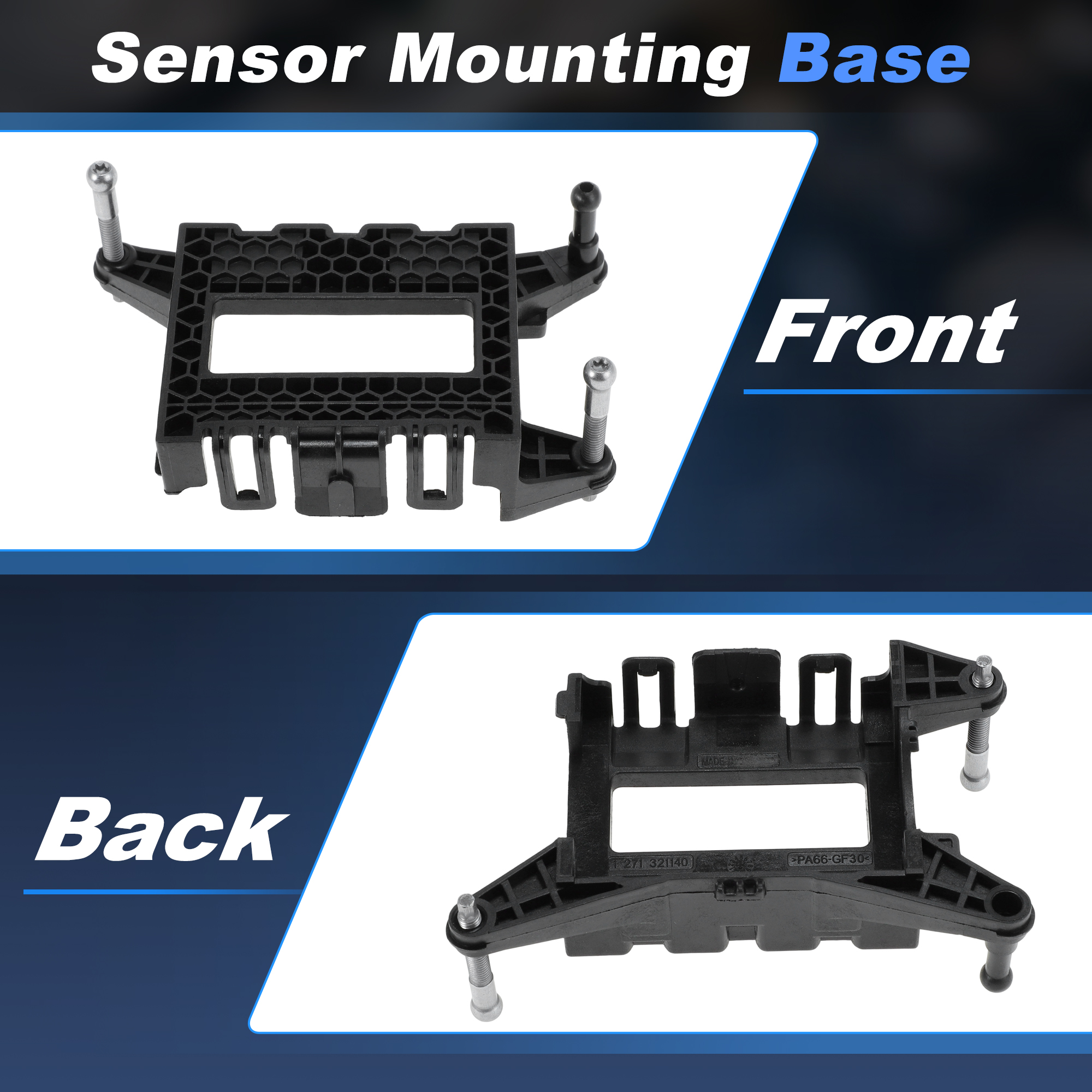 Unique Bargains Distance Sensor Radar Cover for Honda Accord 2018-2022 36809-TVA-A12 F