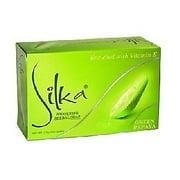 Silka Skin Whitening Herbal Soap Green Papaya 135g
