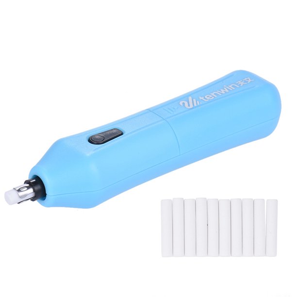 Electric Eraser With 10pcs Rubber Stationery Gift Erasers School