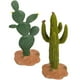 thumbnail image 2 of Artificial Cactus Figurines 2Pcs Green Decorative Lifelike PVC Artificial Cactus Ornament, 2 of 2
