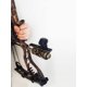 thumbnail image 5 of Soporte de lámpara de montaje de barril de arco recurvo duradero accesorios de tiro con arco de caza nocturna, 5 of 8