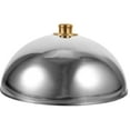 thumbnail image 6 of Gymnture 12.5" Stainless Steel Steaming Dome Cover - Golden Bead, 6 of 11