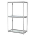 thumbnail image 2 of Global Industrial Expandable Starter Rack 48x24x84 3 Level Wire Deck 1500 lb. Cap Per Deck GRY, 2 of 3