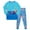 b114-Blue, variant on KPOPLK Kids Boys Pajamas 2-Piece Soft Cotton Long Sleeve Shirts Pants Set Winter Clothes Toddler Sleepwear Kids Pjs Outfit Blue Size 6-7 Years