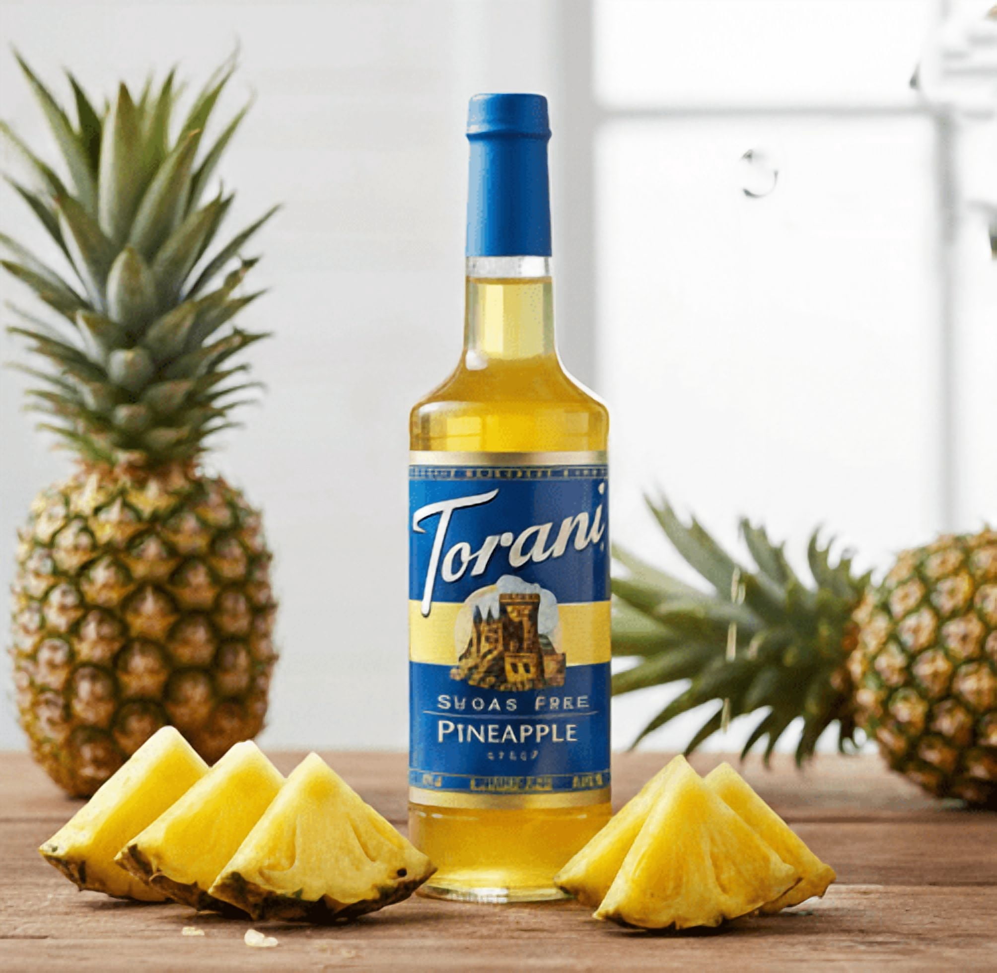 Torani Pineapple Sugar Free Syrup cs 12/750 ml