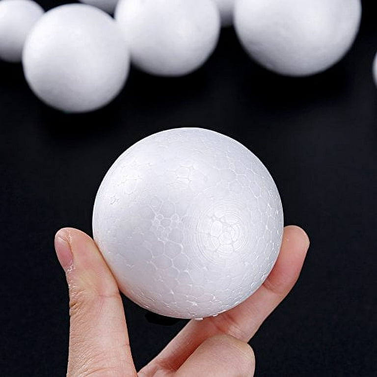 Pllieay 2 Pieces 8 Inch Large Styrofoam Balls, White Polystyrene Craft Foam  Balls for Art, Craft, Household, School Projects, Party Decoration :  : Home